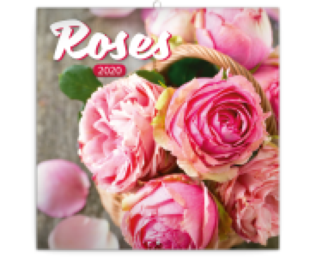 Illatosított lemeznaptár Roses 6096