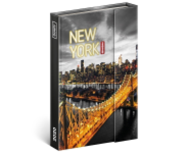 Zsebnaptár mágnesesB6 New York 5412