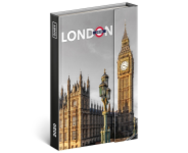Mágneses zsebnaptár B/6 London