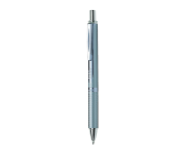 Pentel Energel BL-407 roller fém 0,35mm nyomógomb ezüst
