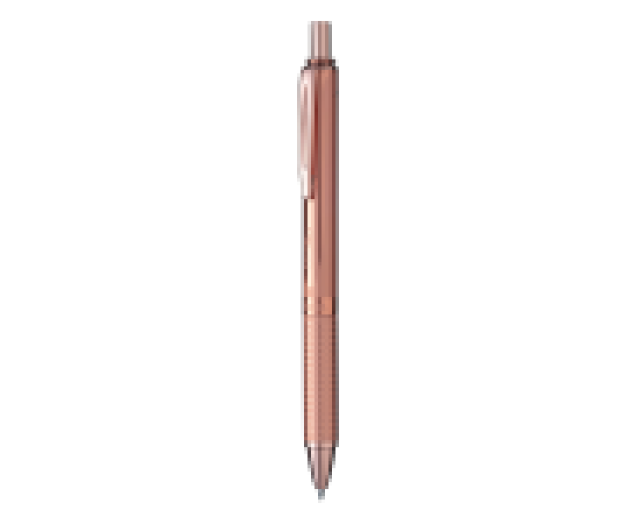 Pentel Energel BL-407 roller fém 0,35mm nyomógomb rosegold