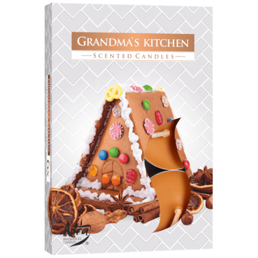 ILLATOS TEAMÉCSES 6DB/CSOMAG "NAGYMAMA KONYHÁJA"