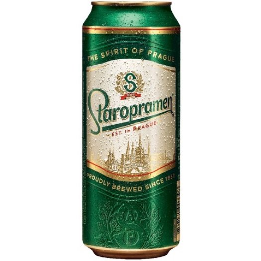 Staropramen dobozos sör