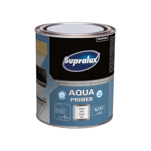 SUPRALUX AQUA PRIMER ALAPOZÓ 0,75L FEHÉR