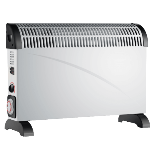 ELEKTROMOS KONVEKTOR 2000W IDŐZÍTŐSÁLLÍTHATÓ TERMOSZTÁT