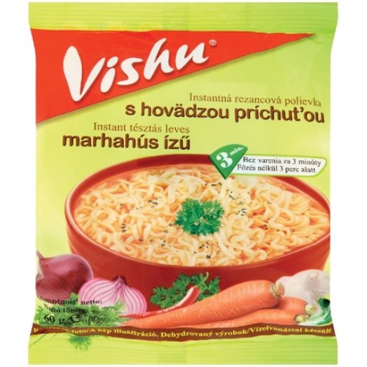 Vishu instant tésztás leves