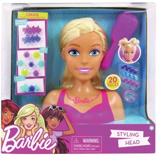 Barbie fodrászfej