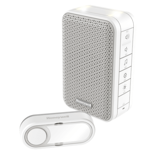 HONEYWELL VEZETÉK NÉLKÜLI CSENGŐ 150M, 4 DALLAM, IP55