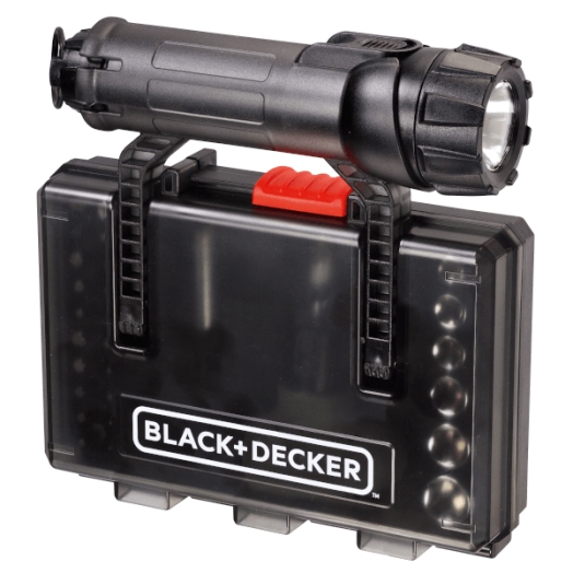 SZERSZÁM KÉSZLET 30 RÉSZES +KOFFER "BLACK+DECKER" A7224-XJ