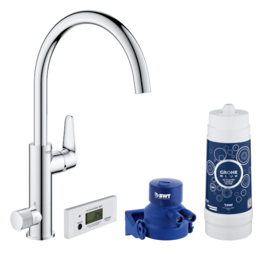 GROHE BLUE PURE BAUCURVE MOSOGATÓ CSAPTELEP VÍZSZŰRŐS