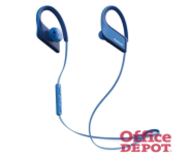 Panasonic RP-BTS35E-A kék vízálló Bluetooth sport fülhallgató headset