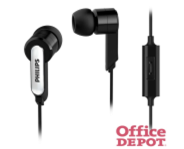Philips SHE1405BK/10 mikrofonos fülhallgató