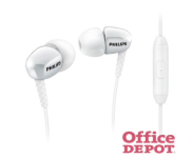 Philips SHE3905WT/00 fehér mikrofonos fülhallgató