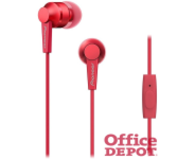 Pioneer SE-C3T-R piros mikrofonos fülhallgató