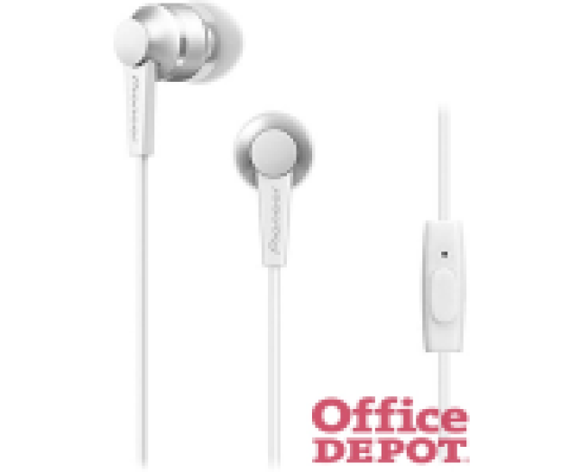 Pioneer SE-C3T-W fehér mikrofonos fülhallgató