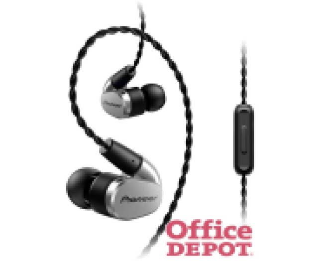 Pioneer SE-CH5T-S Hi-Res ezüst mikrofonos fülhallgató