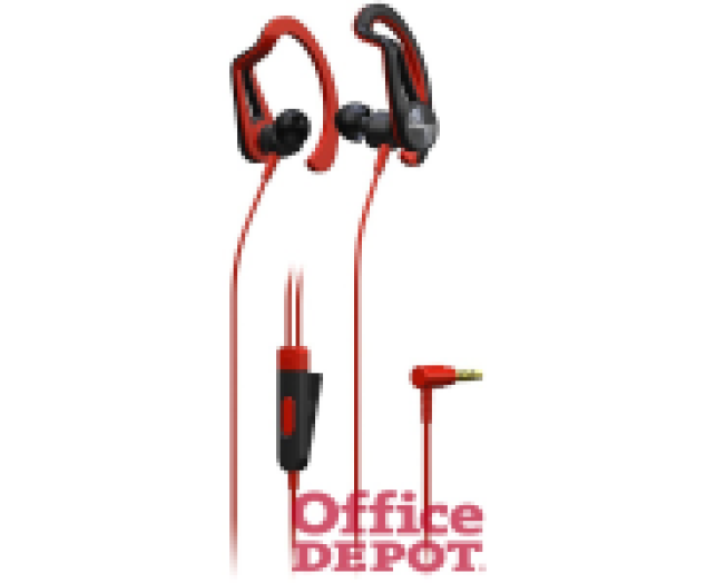 Pioneer SE-E5T-R piros cseppálló sport fülhallgató headset