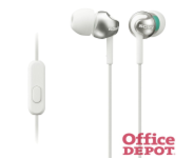 Sony MDREX110APW.CE7 fehér mikrofonos fülhallgató