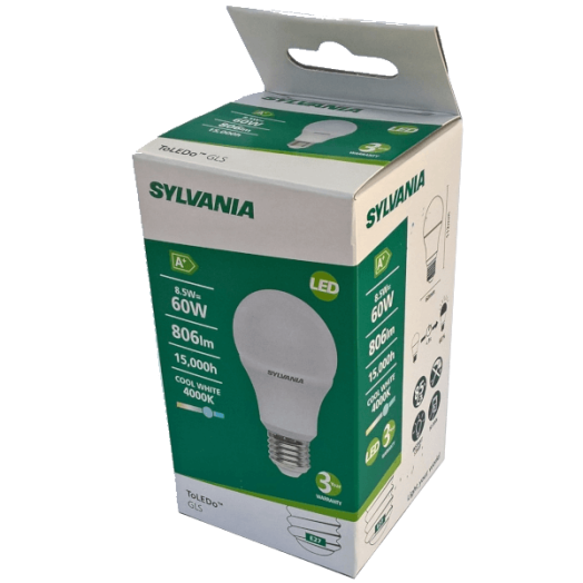 LED FÉNYFORRÁS GÖMB E27 8,5W 806LM 4000K