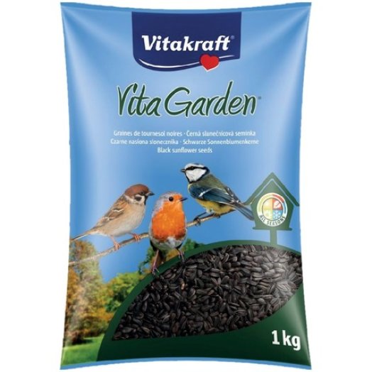 Vita Garden fekete napraforgómag