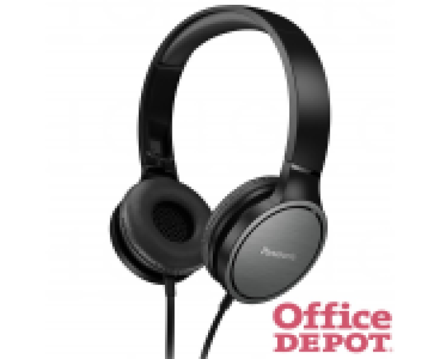 Panasonic RP-HF500ME-K fekete mikrofonos fejhallgató