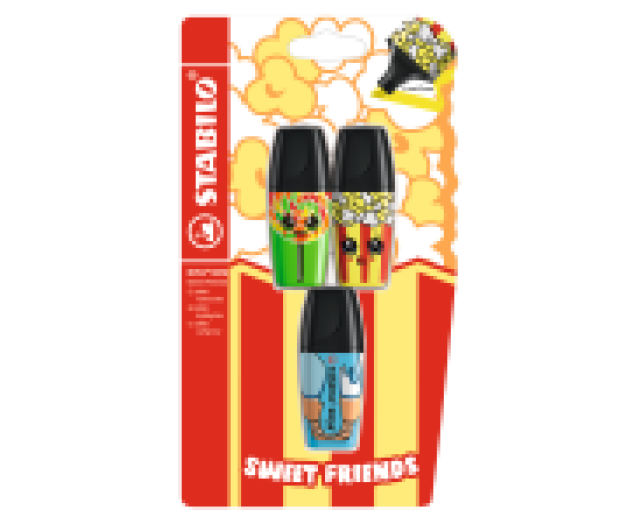 Stabilo Boss Mini Sweet Friend szövegkiemelő 3 db s/z/k