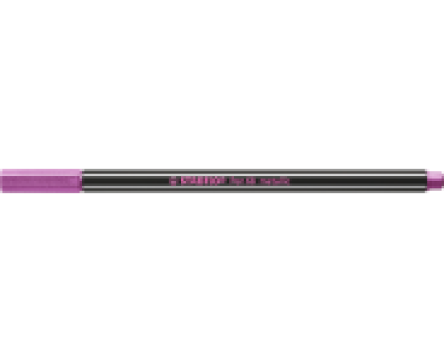 Stabilo Pen 68 metallic filc metál rózsaszín