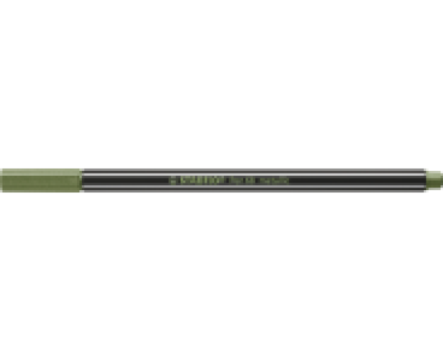 Stabilo Pen 68 metallic filc metál világoszöld