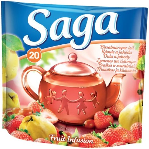 Saga filteres tea