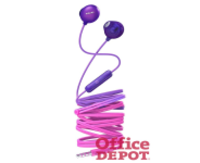 Philips SHE2305PP Upbeat Earbud pink-lila mikrofonos fülhallgató