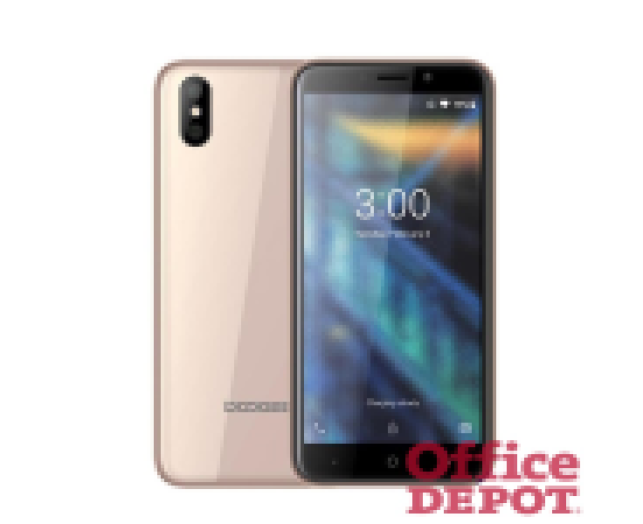 Doogee X50 5" 3G 8 GB Dual SIM arany okostelefon