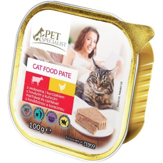 Pet Specialist alutálcás macskaeledel