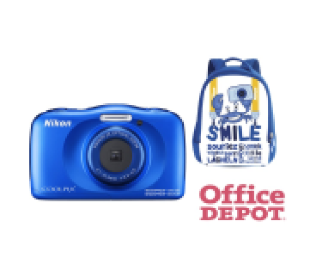 Nikon Coolpix W150 kék digitális fényképezőgép hátizsák kit