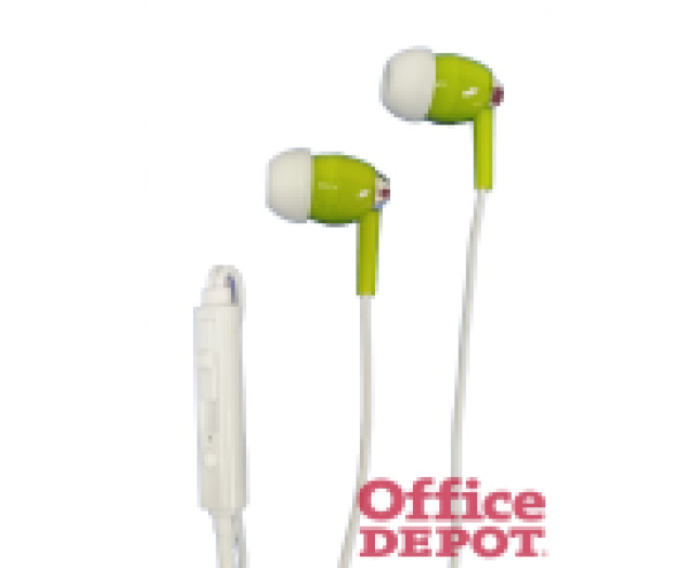 Falcon YM-438 zöld mikrofonos fülhallgató headset