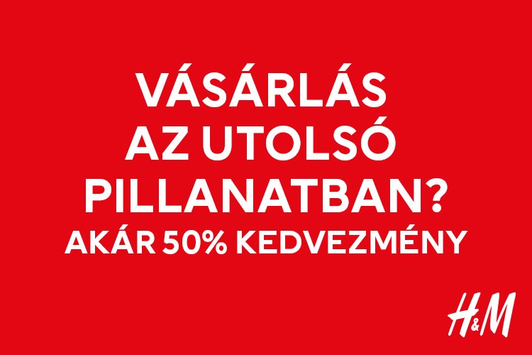 Ne hagyd ki a H&M téli leárazását!