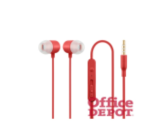 Acme HE21R piros mikrofonos fülhallgató