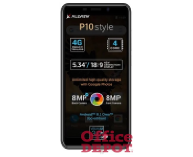 Allview P10 Style 5,34" LTE 8GB Dual SIM fekete okostelefon