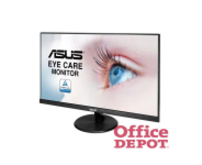 Asus 23,8" VP249HR IPS LED HDMI 75Hz vékony kávájú fekete Eye Care multimédia monitor