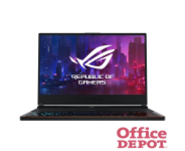 ASUS ROG Zephyrus S GX531GXR-AZ043T 15,6" FHD/Intel Core i7-9750H/24GB/1TB SSD/RTX 2080 8GB/Win10/fekete laptop