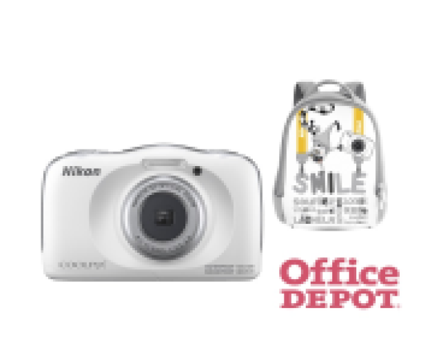 Nikon Coolpix W150 fehér digitális fényképezőgép hátizsák kit