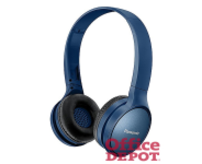 Panasonic RP-HF410BE-A kék Bluetooth fejhallgató headset