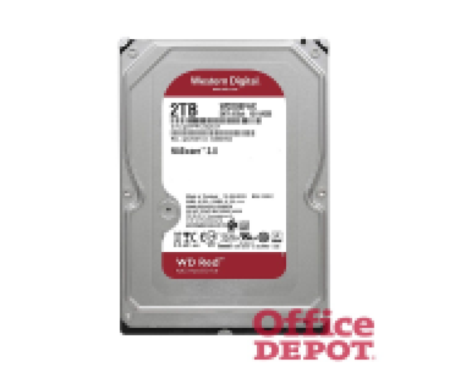Western Digital 3,5" 2000GB belső SATAIII 5400RPM 256MB RED WD20EFAX winchester 3 év