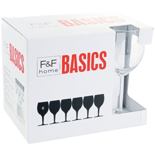 F&F Home Basics borospohárkészlet
