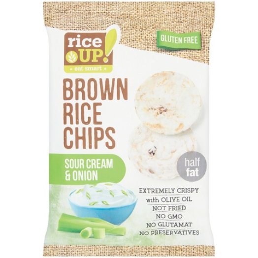 Rice Up! teljes kiőrlésű puffasztott rizschips