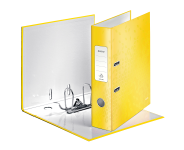 Leitz 180° Wow iratrendező A4 8,0 cm sárga