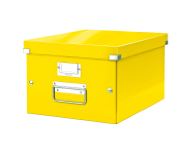 Leitz Click&Store tároló doboz A4 méret sárga