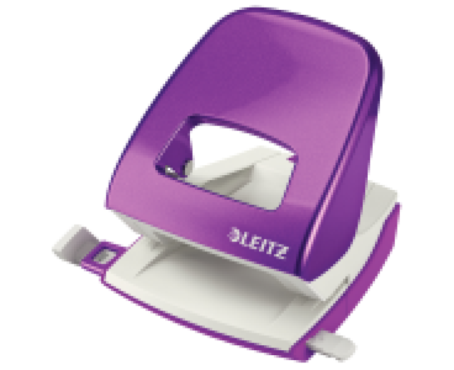 Leitz Wow 5008 lyukasztó lila dobozos