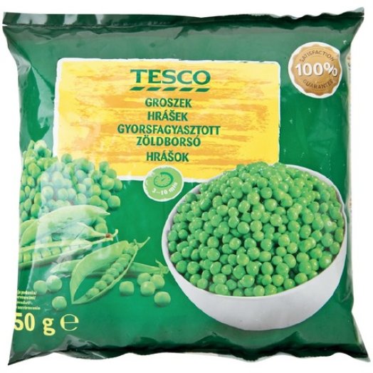 Tesco zsenge zöldborsó