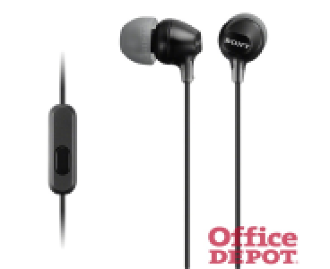 Sony MDREX15APB.CE7 fekete mikrofonos fülhallgató