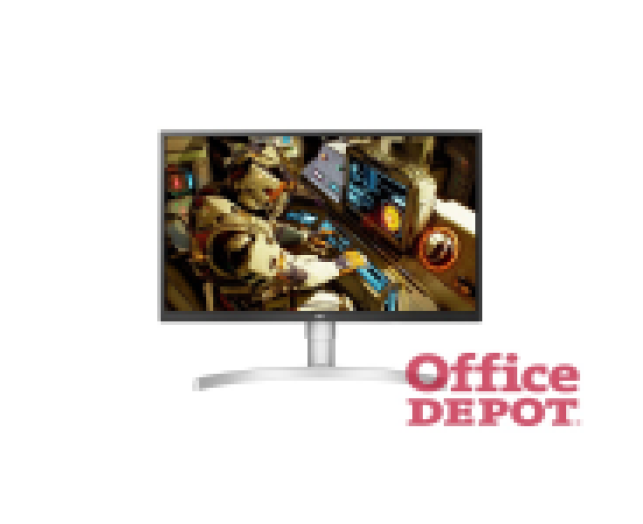 LG 27" 27UL550-W 4K IPS HDMI DisplayPort Type-C LED fehér pivot monitor